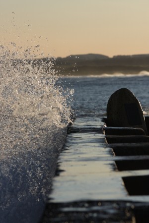 Beadnell Harbour Wave